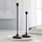 6 Pack: 12.6" Black Metal Candle Holder by Ashland®